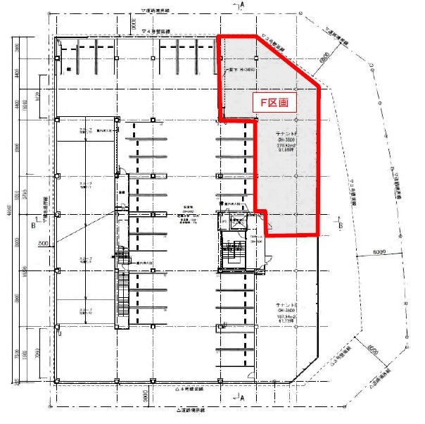 公園通りビルF 間取り図