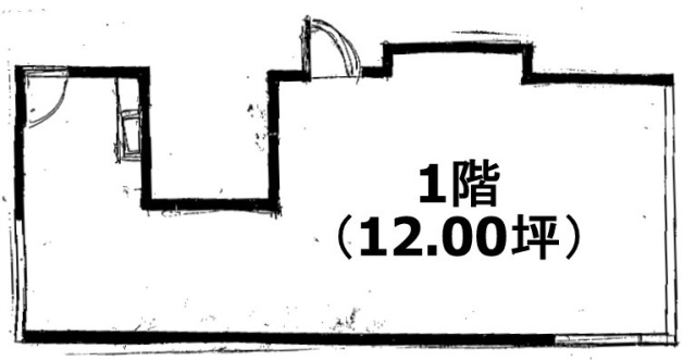 松栄ビル1F 間取り図