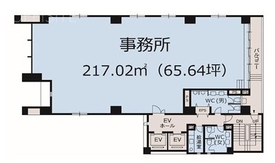 高木ビル2F 間取り図
