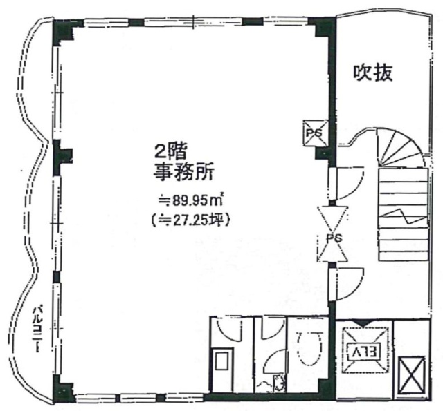 NOZAKIビル2F 間取り図