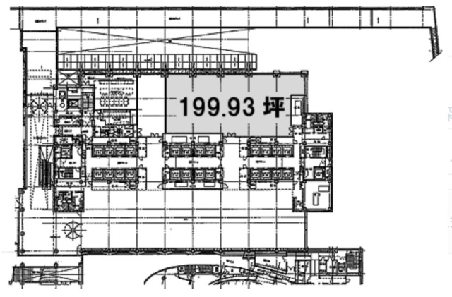 品川インターシティC棟2F 間取り図