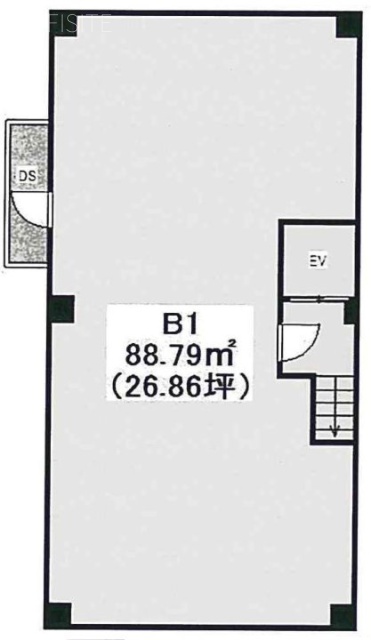 町田リラビルB1F 間取り図