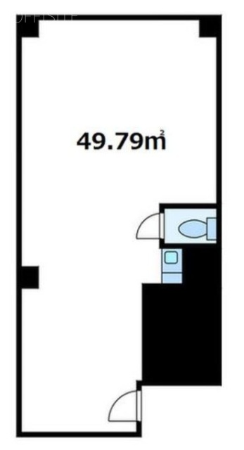 デルックス東陽ビル1F 間取り図
