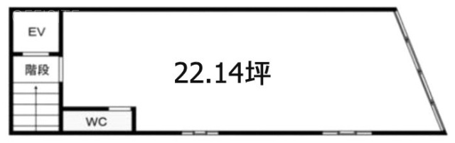 MYビル2F 間取り図