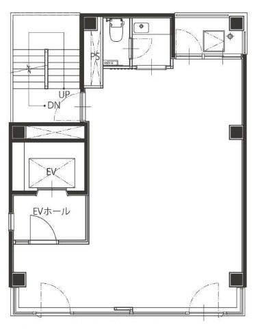 須藤ビル5F 間取り図