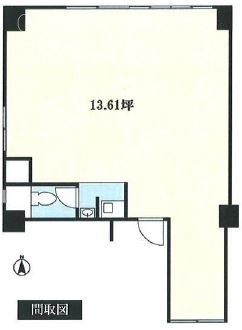 二葉ビルD 間取り図