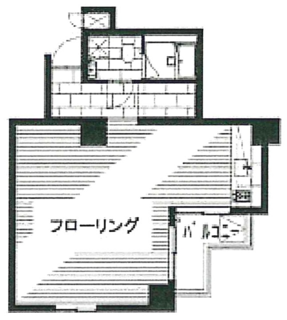 第20スカイビル104 間取り図