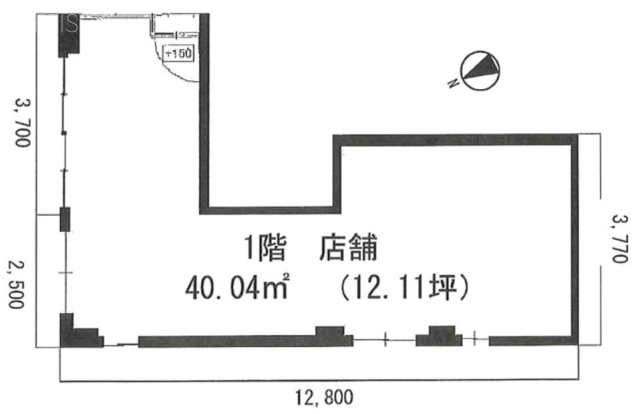 旅館三河屋本店1F 間取り図