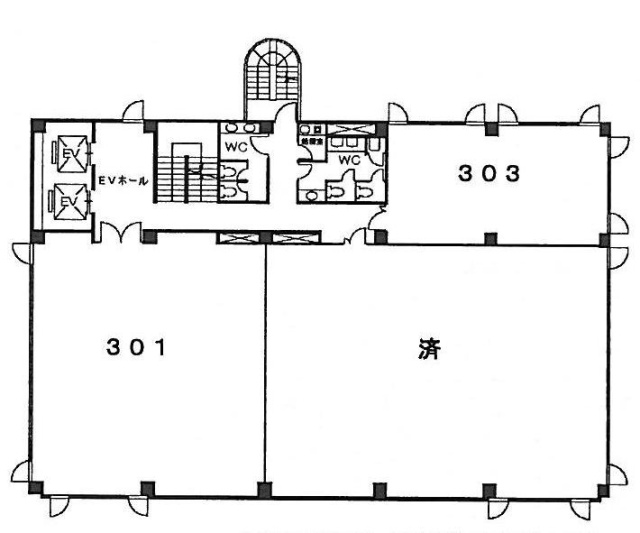 Nビル東陽町301 間取り図