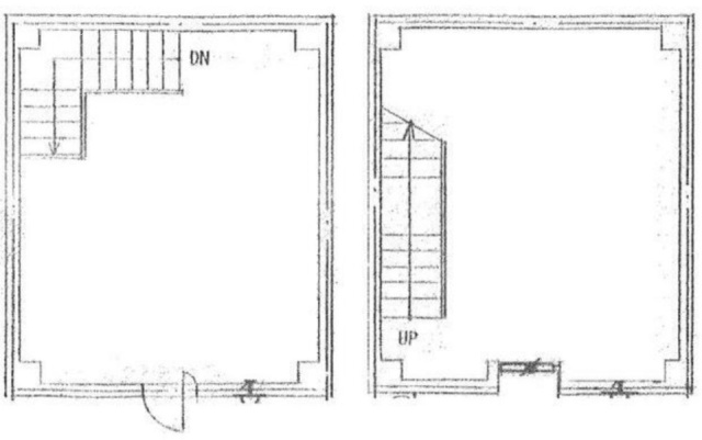 九段南三丁目ビル1F～2F 間取り図