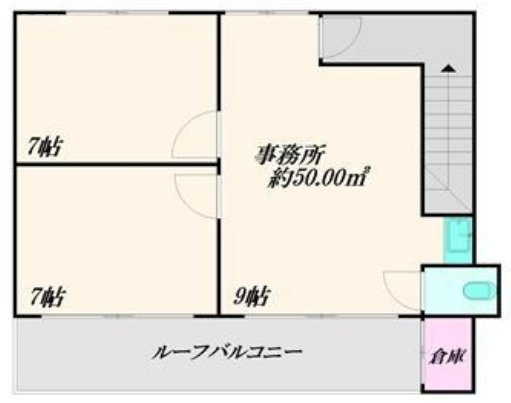 柴ビル4F 間取り図