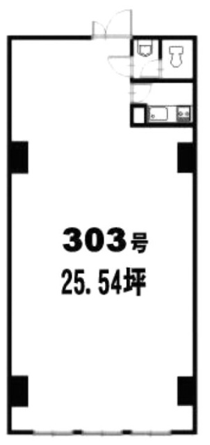 大和ビル303 間取り図