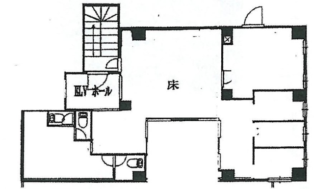芝崎410ビル2F 間取り図