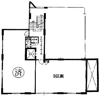 神宮前フォレストビルB 間取り図