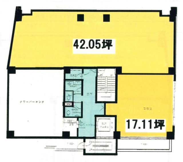 Daiwa麻布台ビル6F 間取り図