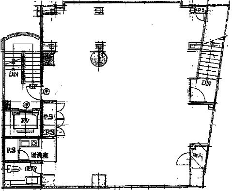 東京計量器中野坂上ビル2F 間取り図