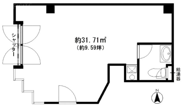 エアリーハウス102 間取り図