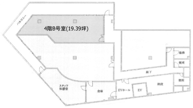 三幸ビルB 間取り図