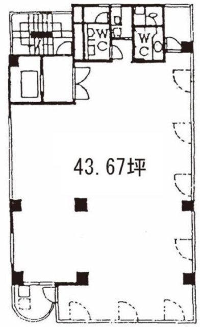 瀧山ビル3F 間取り図