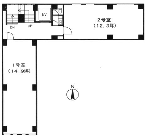 和田ビル本館202 間取り図