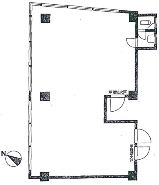 田中屋ビル2F 間取り図