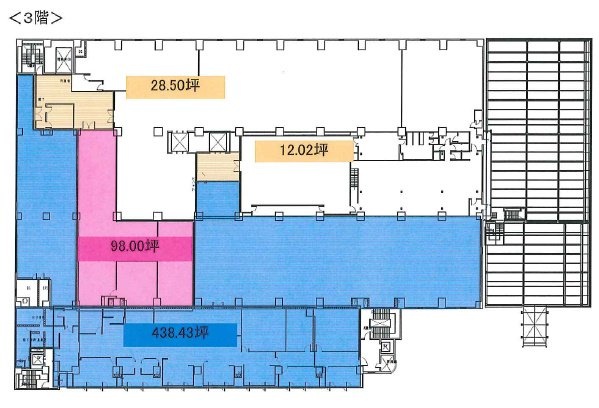 第3東運ビル3F 間取り図