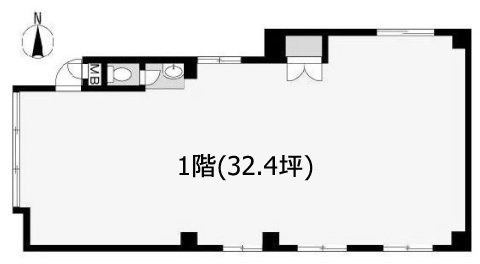 T&K第一ビル1F 間取り図