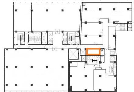 虎ノ門実業会館(本館)3F 間取り図