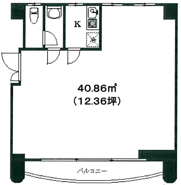 エストレーヤ広尾202 間取り図