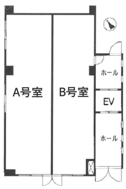 東和エクセレントシティービルA 間取り図