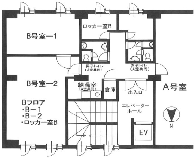 弓和三田ビジデンスB 間取り図