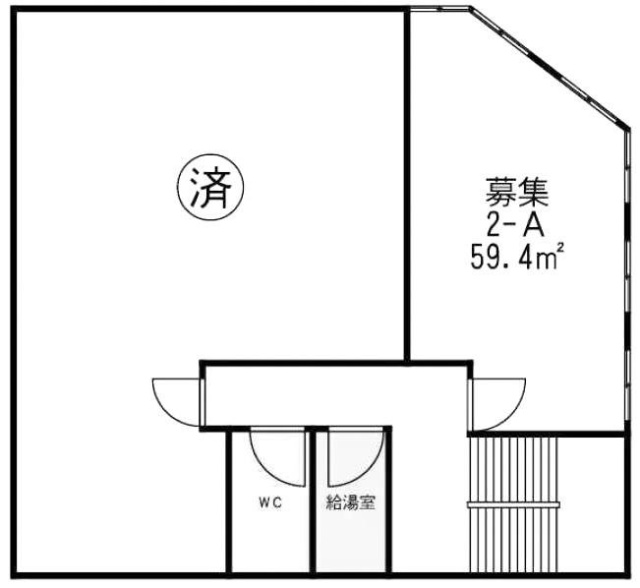 井上ビルA 間取り図