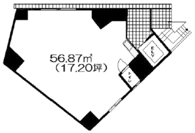 南町ビル3F 間取り図