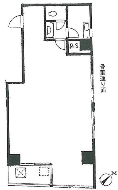 メゾン青南601 間取り図
