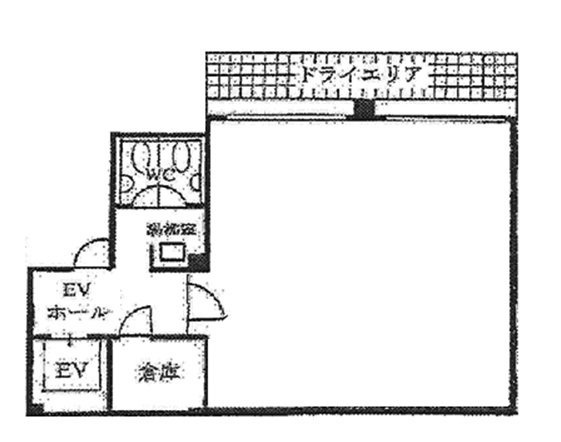 西新橋HSビルB1F 間取り図