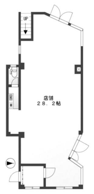 ユアーズビル1F 間取り図