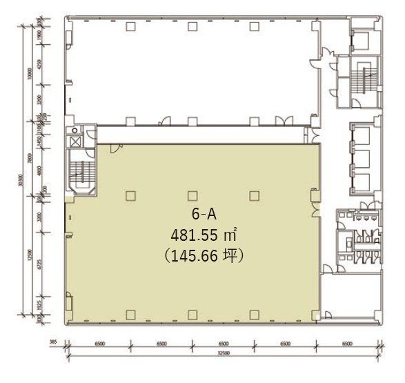 渋谷道玄坂東急ビルA 間取り図