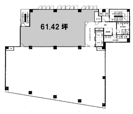 メトロシティ築地新富町ビルB 間取り図