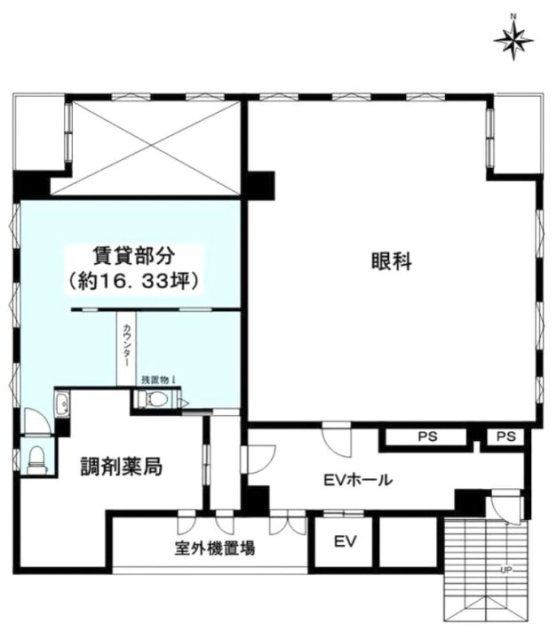 紀尾井町コートビル202 間取り図