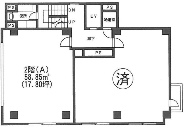 ファーストビルA 間取り図