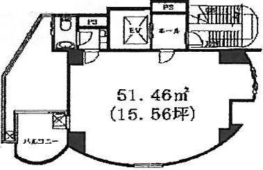 ラ・アルタ西麻布2F 間取り図