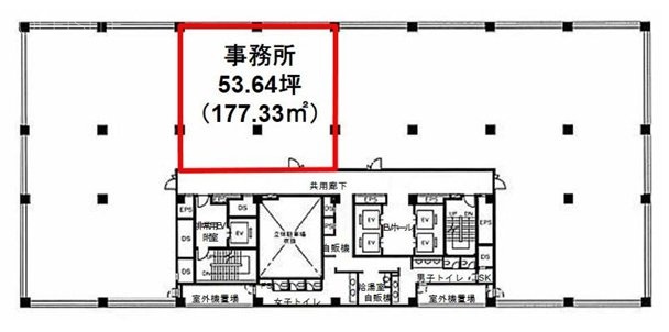 東陽MKビルA 間取り図