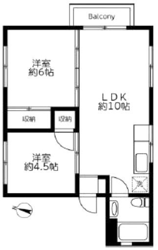 藤田ビル5F 間取り図