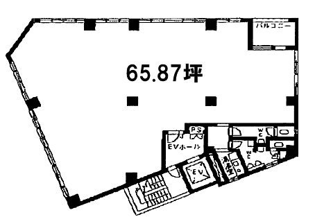 昭文館ビル4F 間取り図