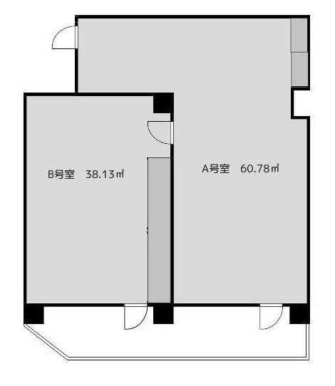 鶯谷上原ハイツAB 間取り図