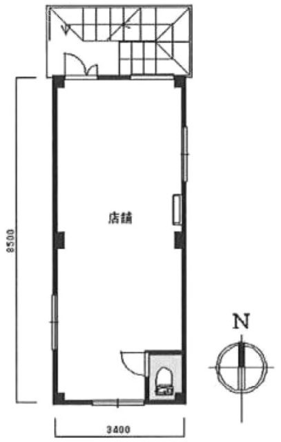 島口ビル2F 間取り図
