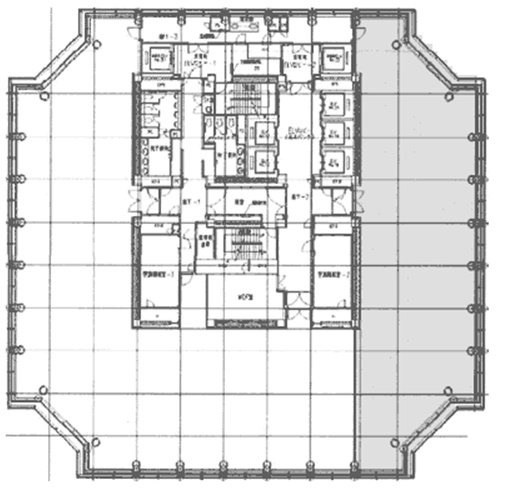 愛宕グリーンヒルズMORIタワー41F 間取り図