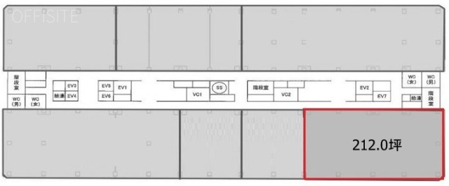 ヒューリック葛西臨海ビル407A 間取り図