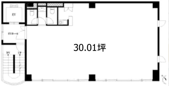 UNO(ウノ)ビル3F 間取り図