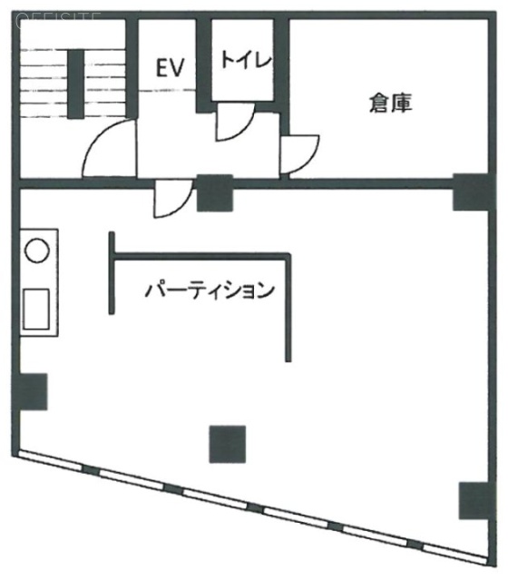 森ビル6F 間取り図
